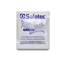 SAFETEC ANTISEPTIC WIPES, 2000 per case