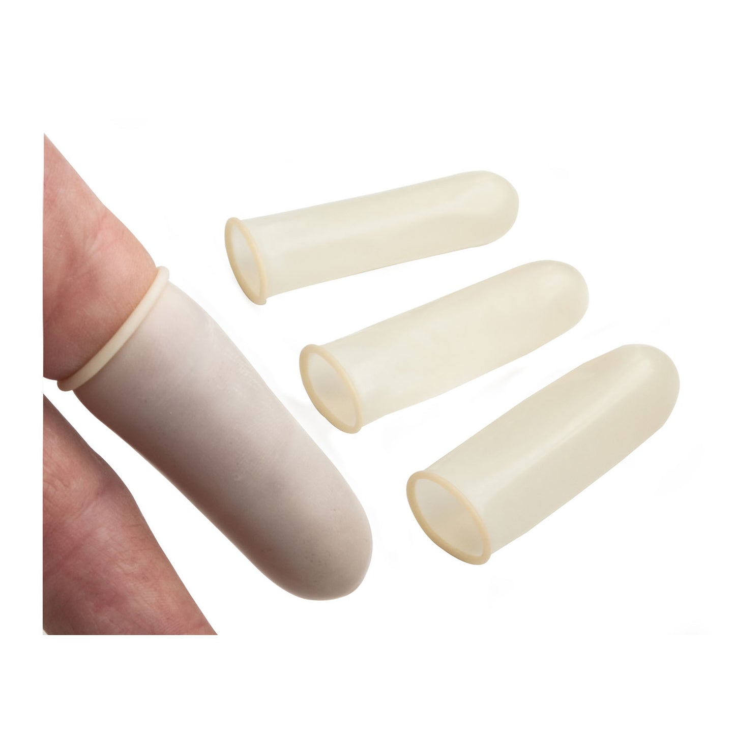 DUKAL TECH-MED NITRILE FINGER COTS, 144 per box