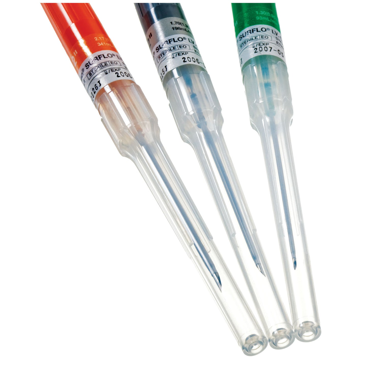TERUMO SURFLO ETFE IV CATHETERS, 50 per box, 4 boxes per case