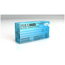 VENTYV POLYMED LATEX EXAM POWDER-FREE GLOVES, 100 per box, 10 boxes per case