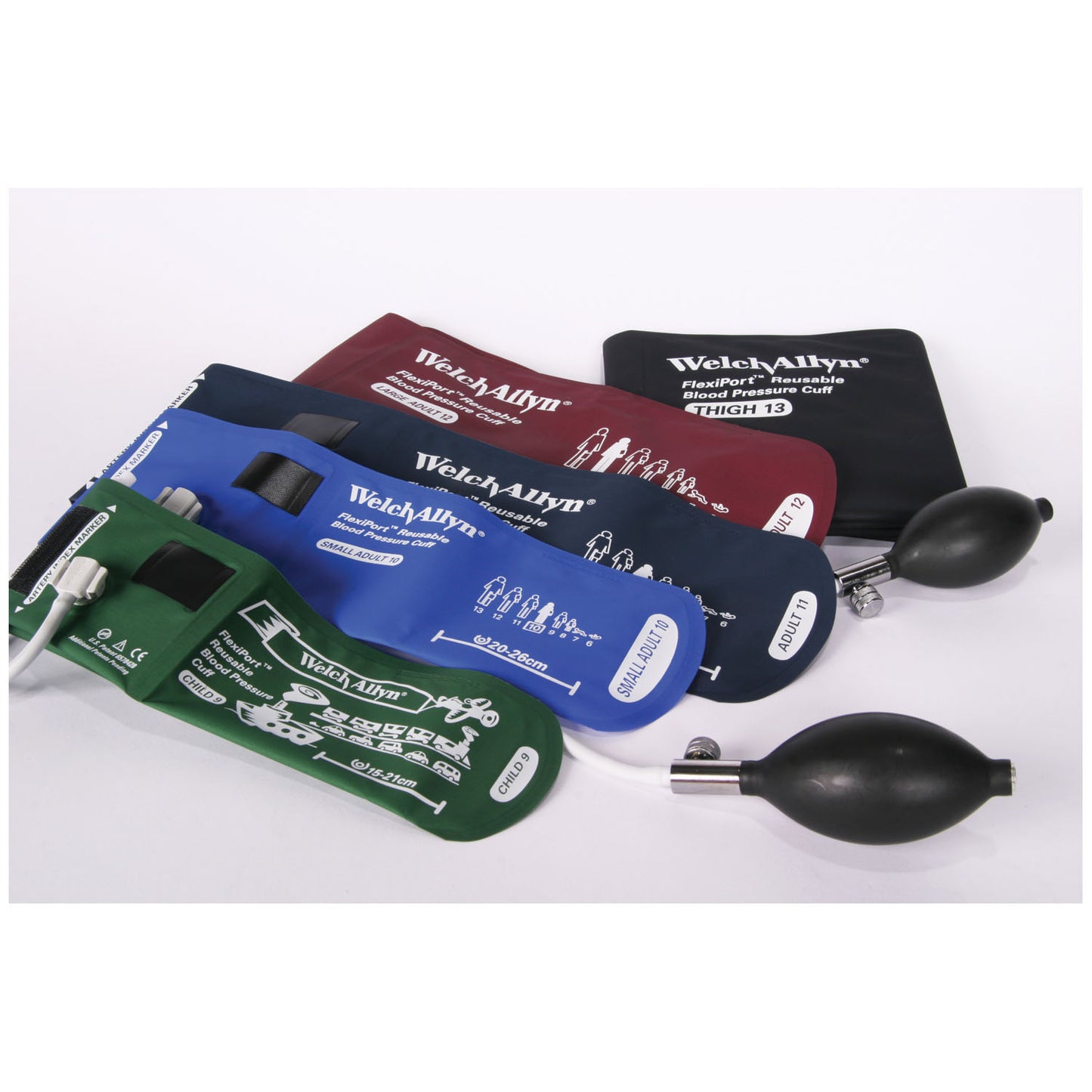 WELCH ALLYN REUSABLE FLEXIPORT CUFFS