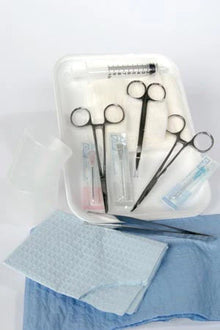 MEDICAL ACTION GENT-L-KARE LACERATION TRAYS, 20 per case