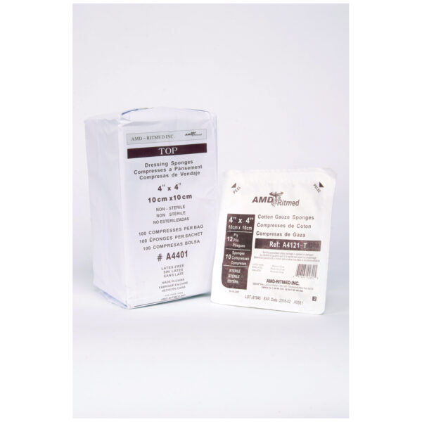 AMD MEDICOM PREMIUM GAUZE SPONGES
