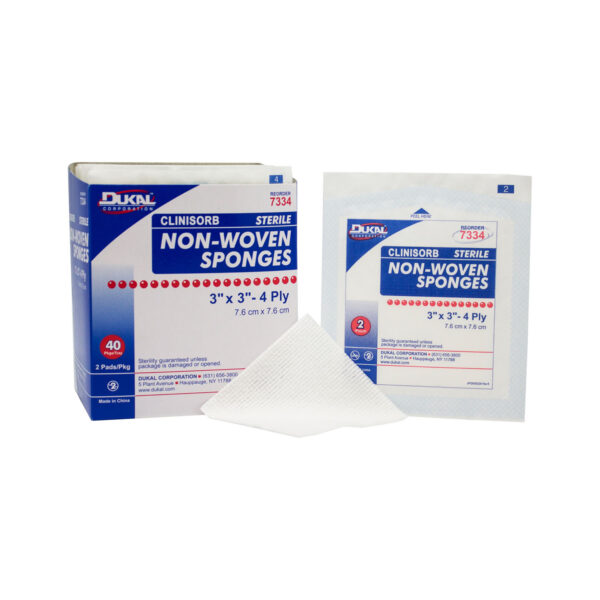 DUKAL CLINISORB NON-WOVEN SPONGES