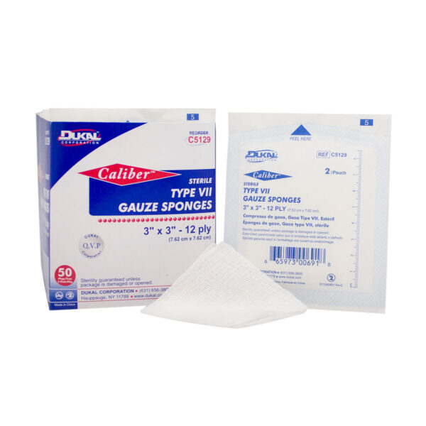 DUKAL CALIBER™ GAUZE SPONGES