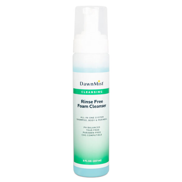 DUKAL DAWNMIST RINSE FREE FOAM CLEANSER