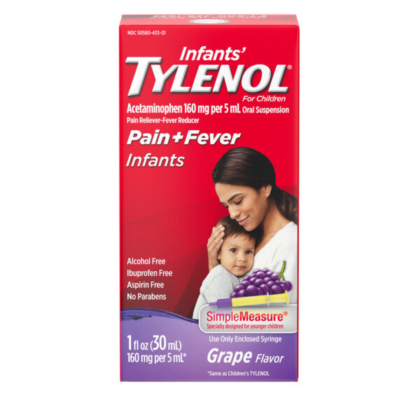 KENVUE TYLENOL® INFANTS' ORAL SUSPENSION