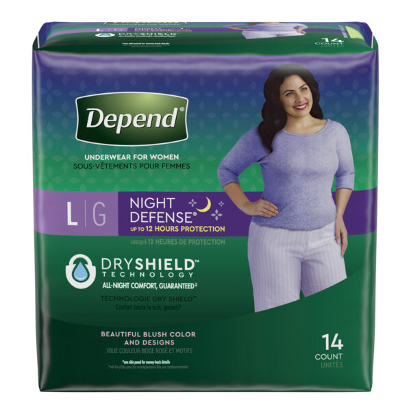 KIMBERLY-CLARK DEPEND® NIGHT DEFENSE UNDERWEAR